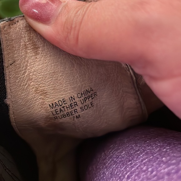 Michael Kors black pointy boots leather - Picture 10 of 12